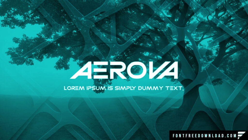 Aerova Font Free Download TTF