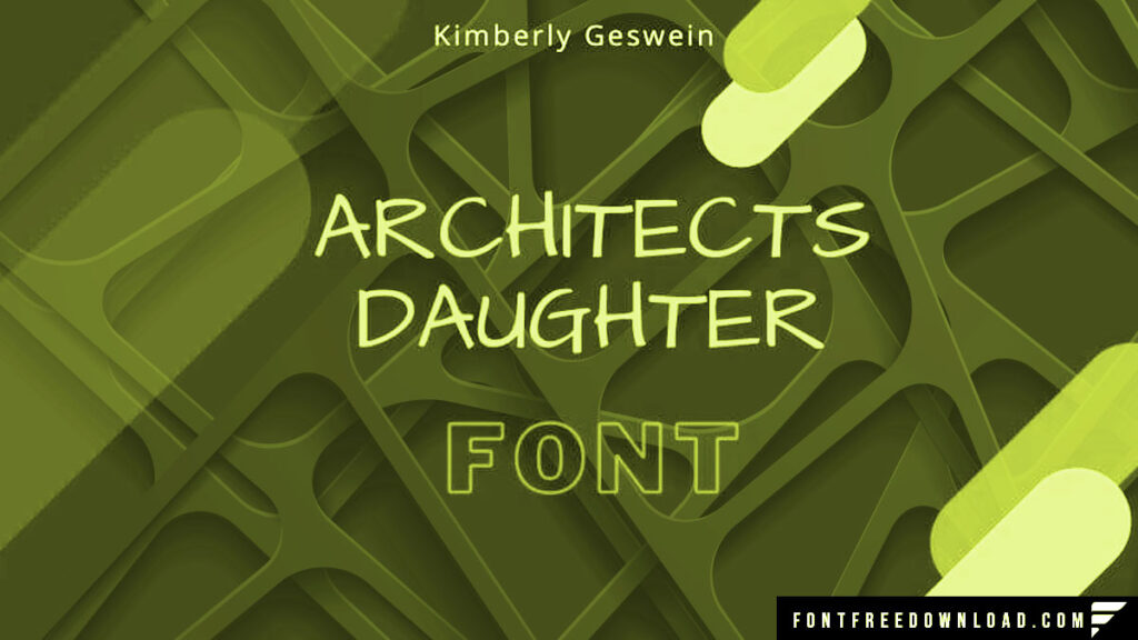 Architects Daughter Font Free Download TTF
