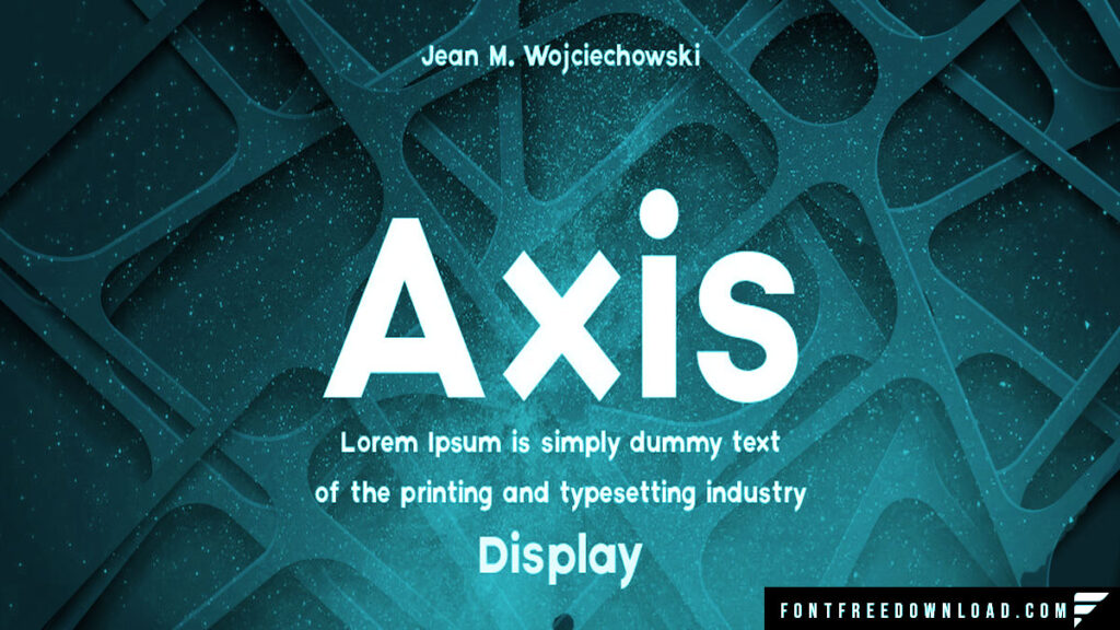 Axis Font Generator