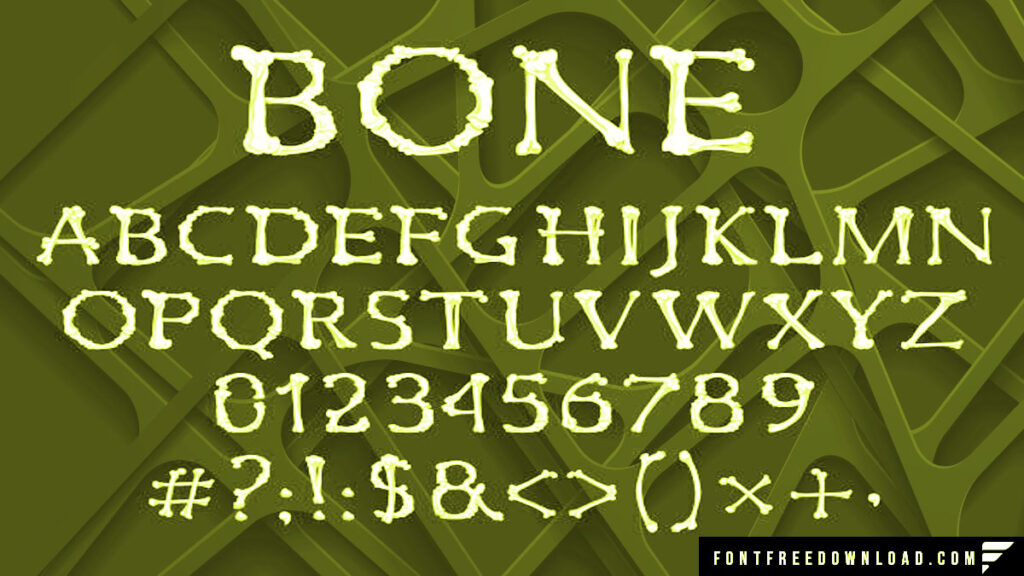 Bone Font View