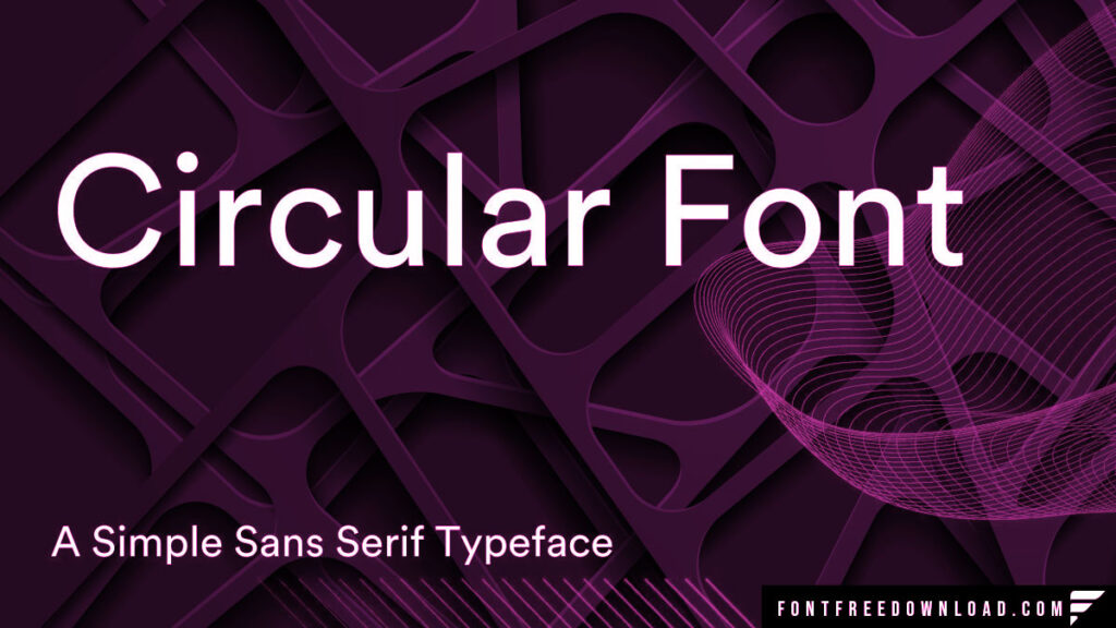 Circular Font Family Free Download