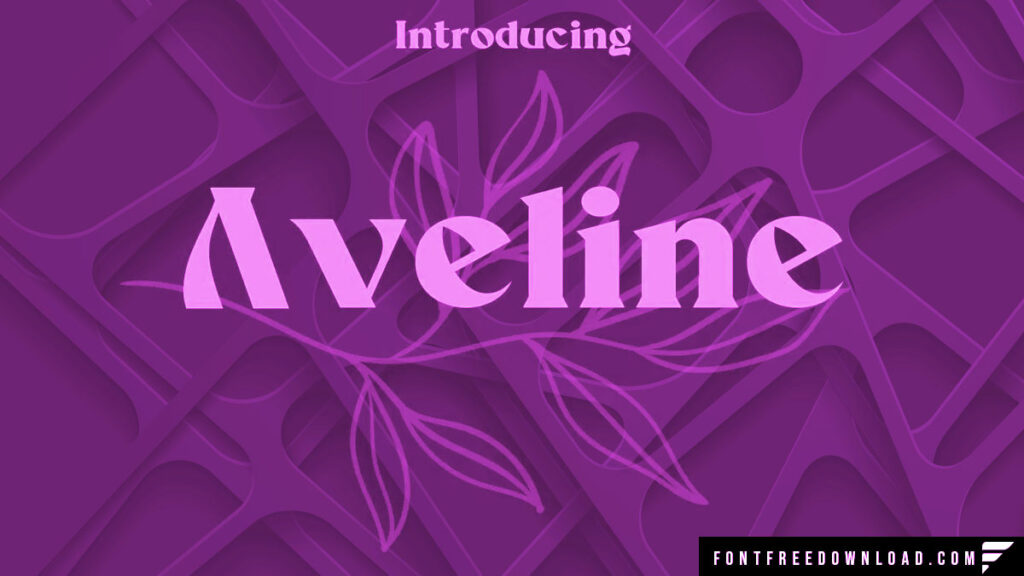 Comprehensive Examination of the Aveline Font