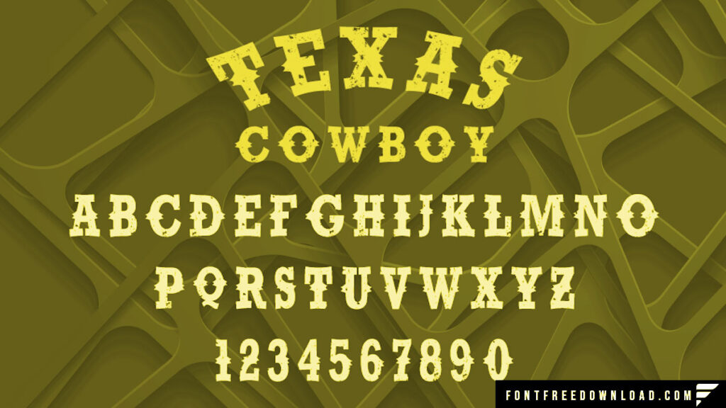 Cowboy Font Free Download TTF