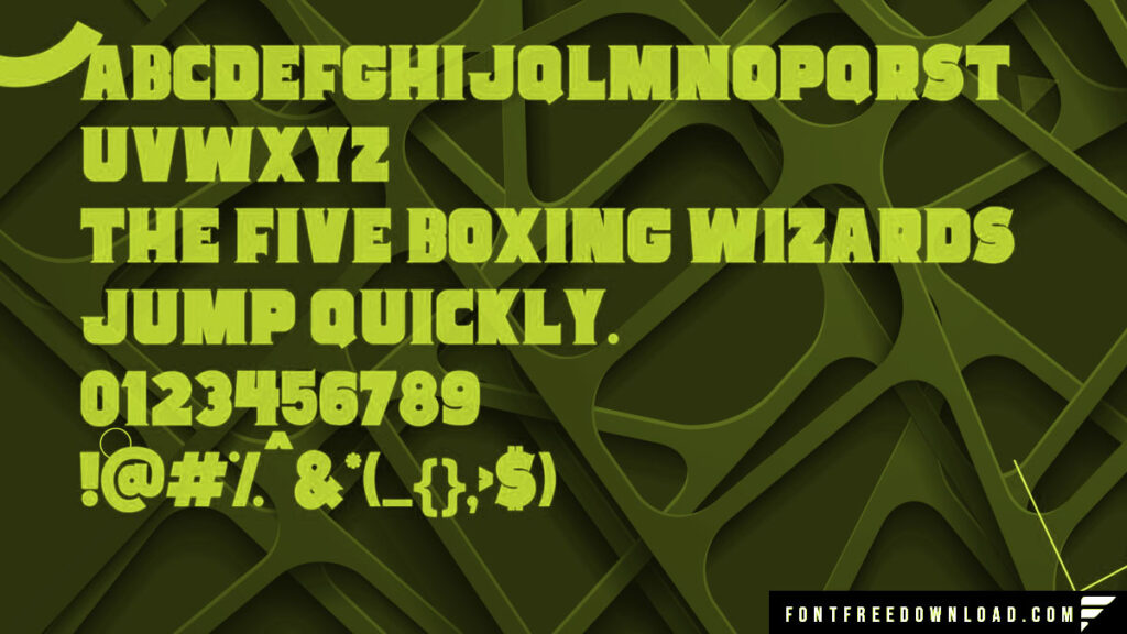 Cowboy Font View