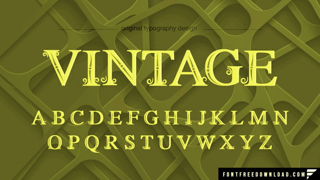 Decorative Font Free Download