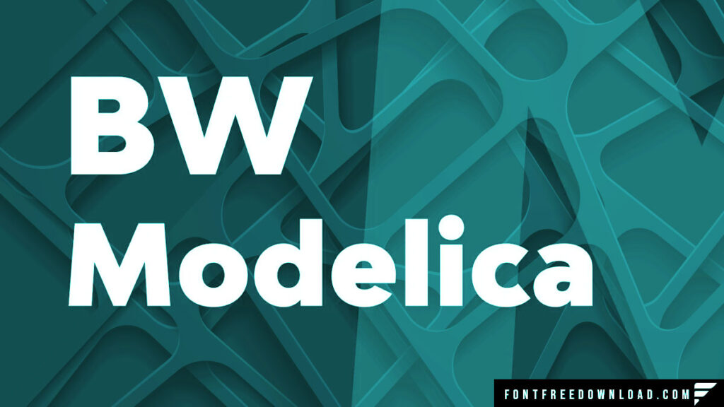Enhanced Capabilities of the BW Modelica Typeface