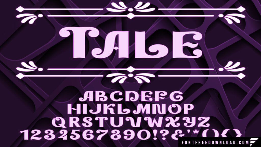 Fairy Tale Font View