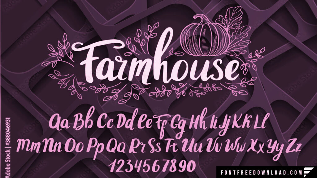 Guide to Downloading the Farmhouse Font