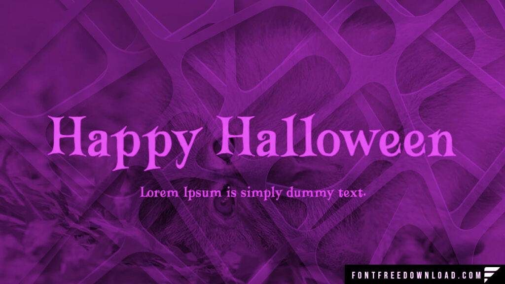 Happy Halloween Font Free Download TTF