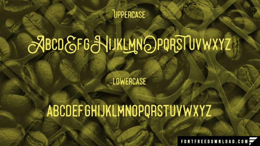 Heubeul Font: Highlighted Features