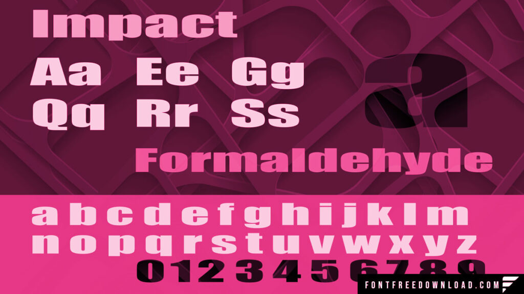 Impact Font Download for Desktop