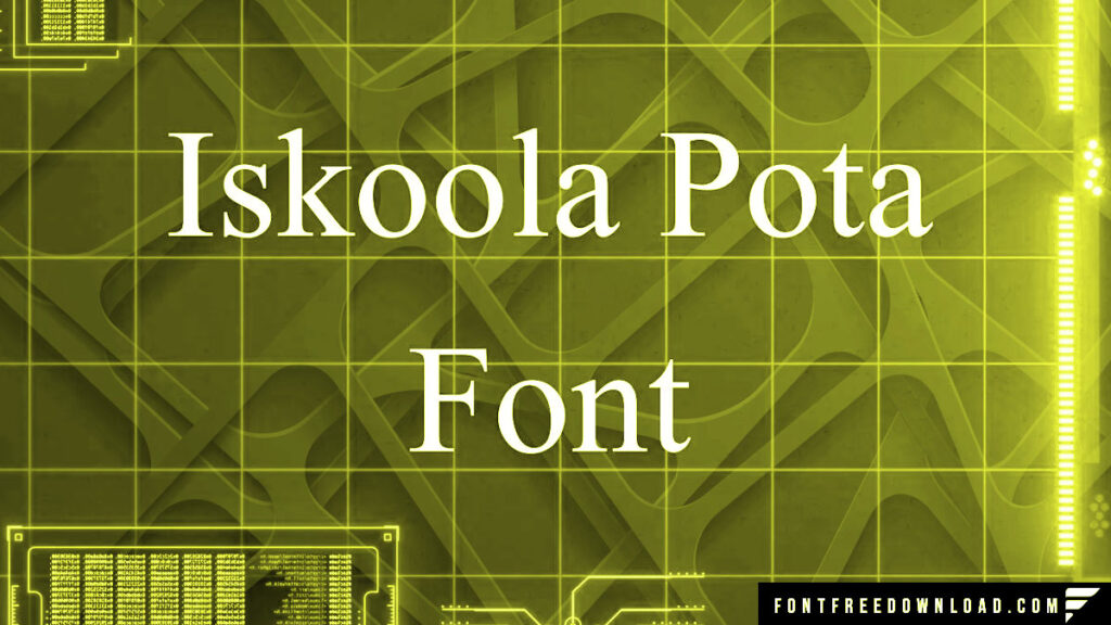 Iskoola Pota Font Free Download TTF