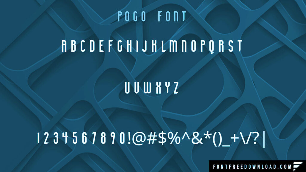 Key Attributes of Pogo Font