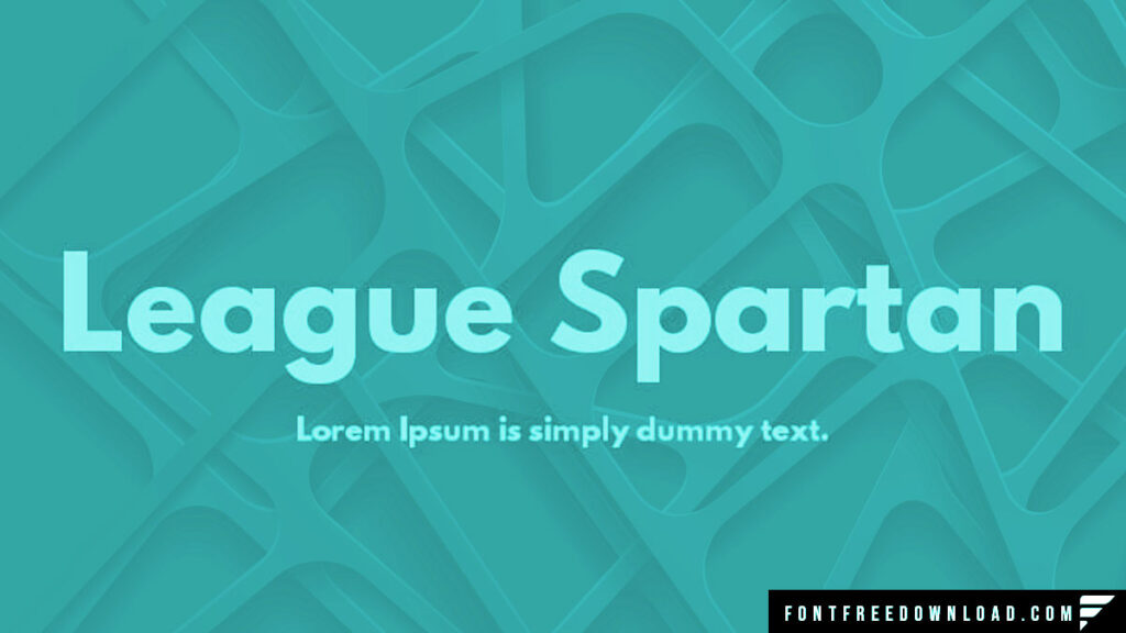 League Spartan Font Free Download TTF