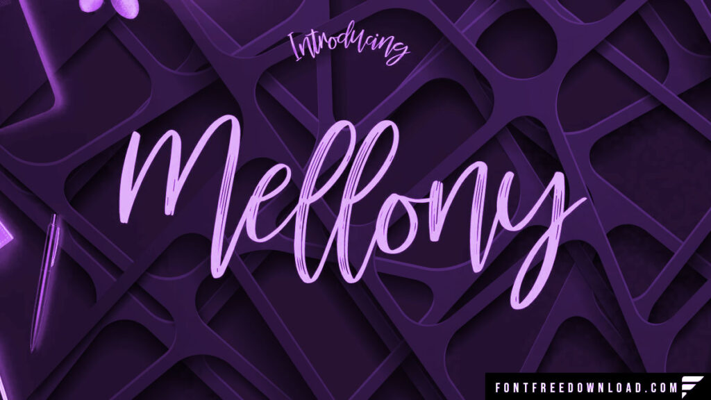 Mellony Font Free Download