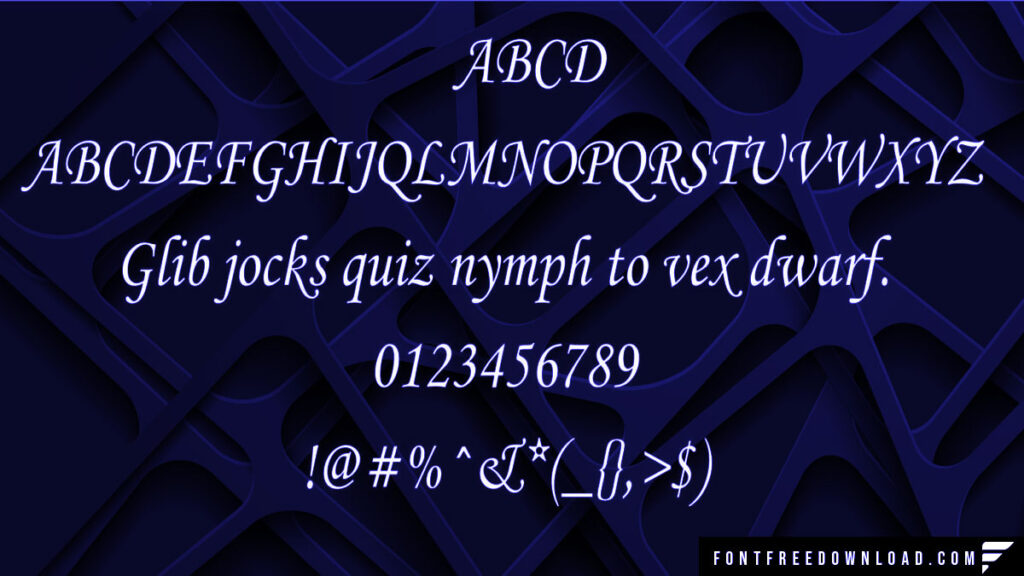 Monotype Corsiva Font View