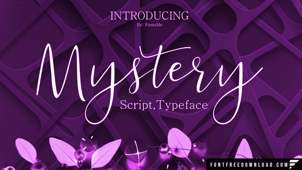 Mystery Font Free Download TTF