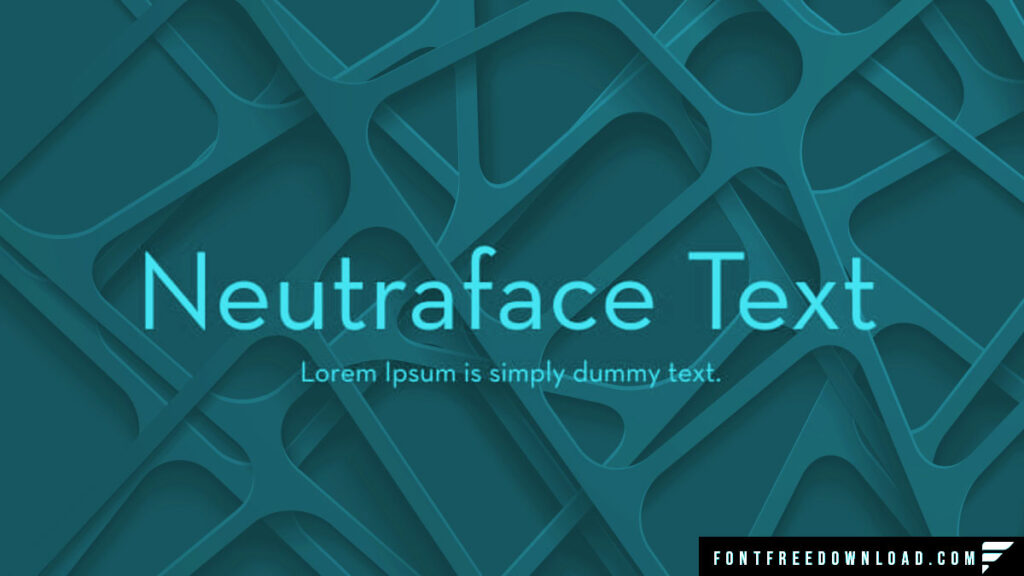 Neutra Text Font Family Free Download TTF