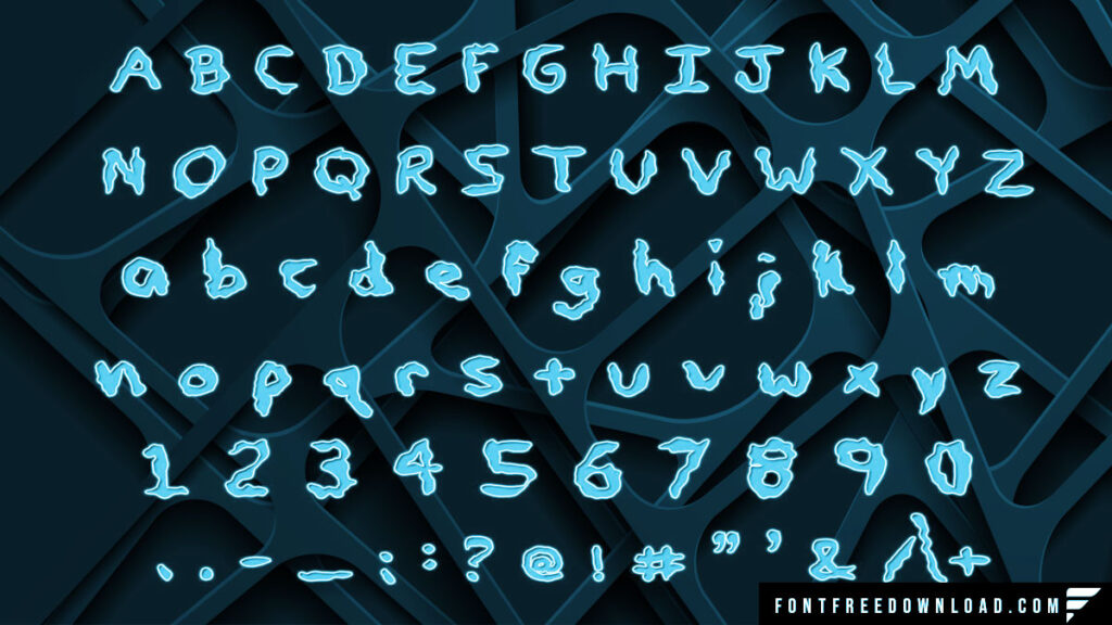Rick and Morty Font View