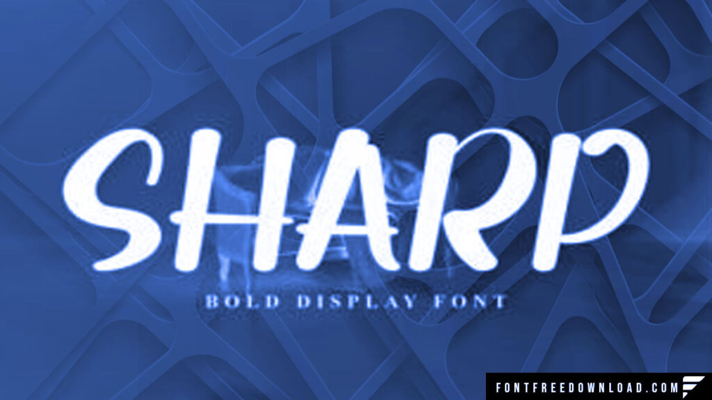 Sharp Font Free Download TTF