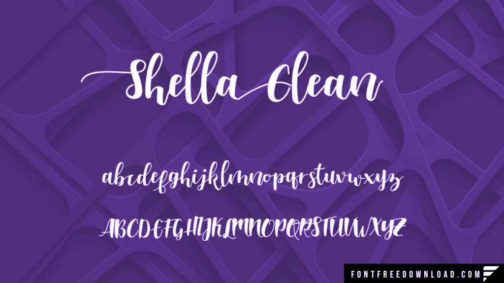 Shella Clean Font View