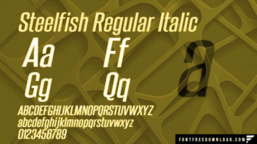 Steelfish Font Free Download