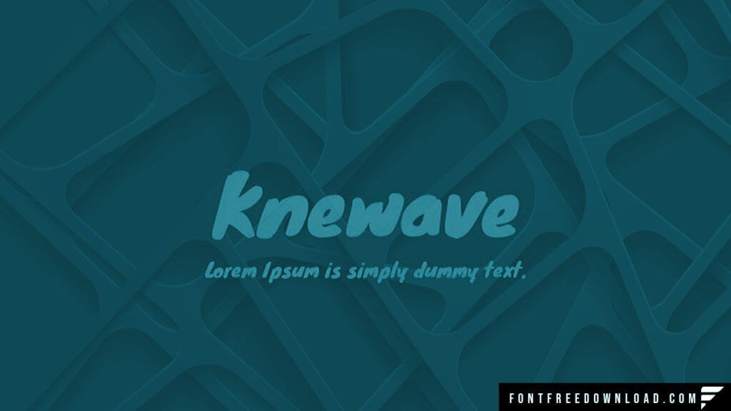 Tyler Finck Knewave Font Free Download