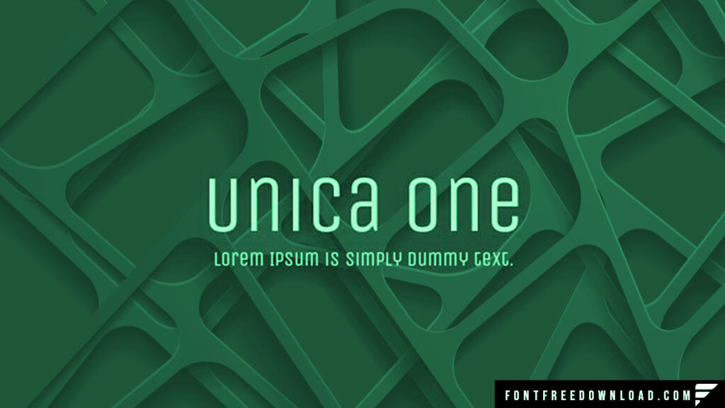 Unica One Similar Font