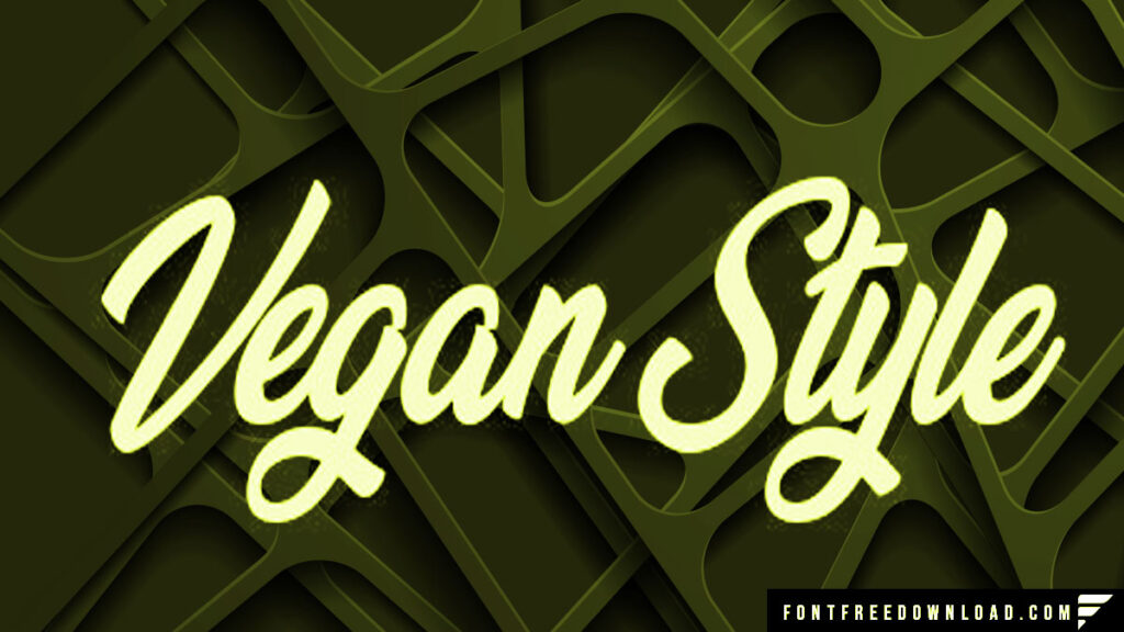 Vegan Style Font Free Download