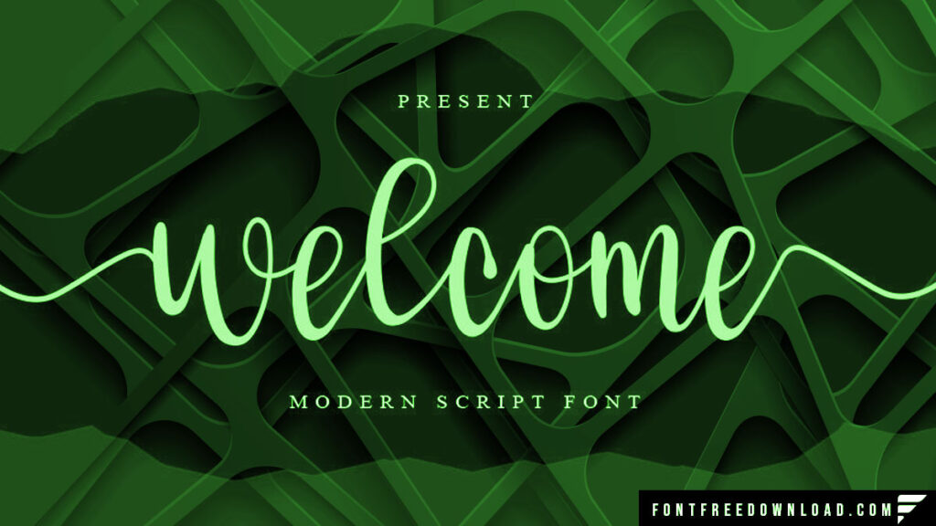 Welcome Font Free Download TTF