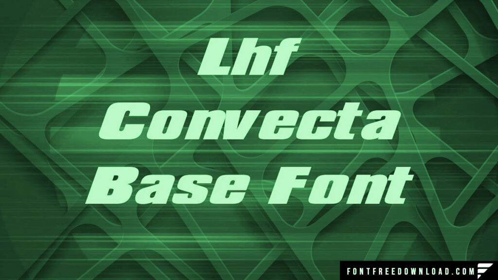 Advantages of Choosing Lhf Convecta Base Font