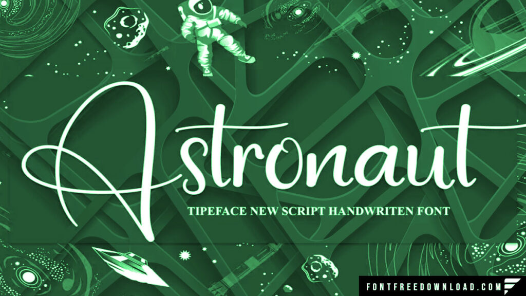 Astronout Signature Font Free Download TTF