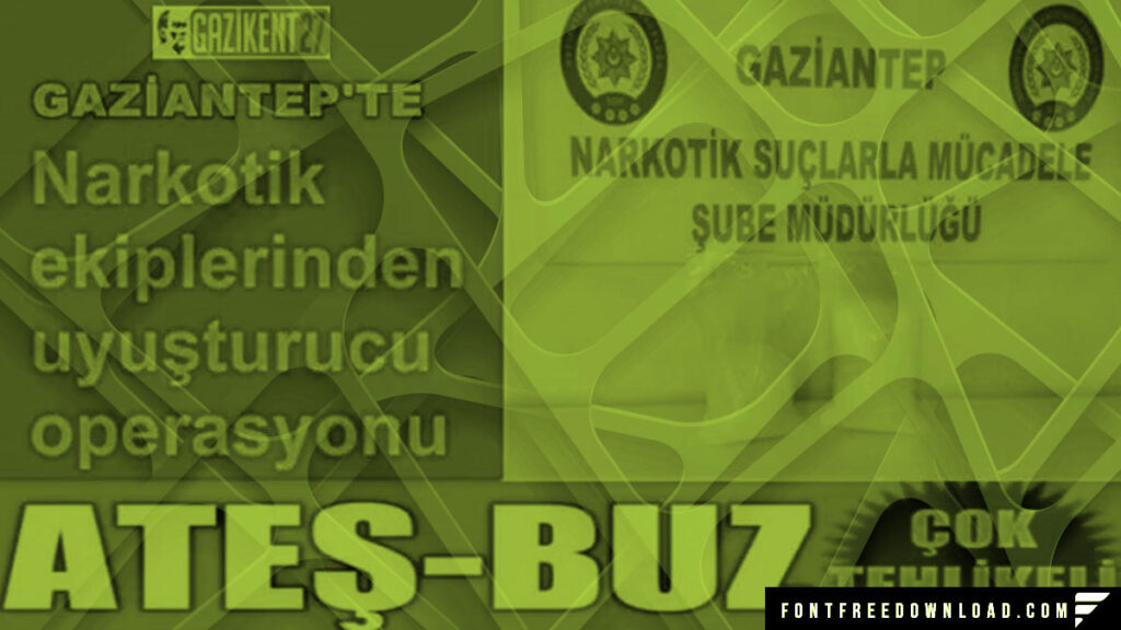 Ates Buz Font Family Free Download TTF
