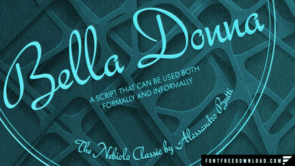 Bella Donna Font Free Download