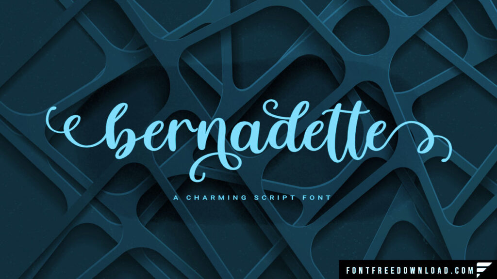 Bernadette Font Free Download