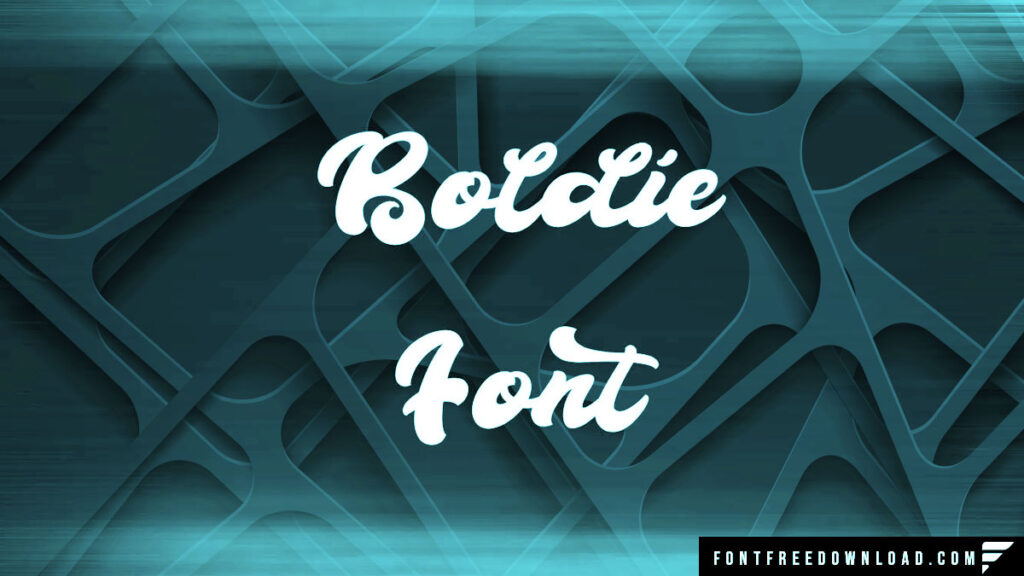 Boldie Font Free Download