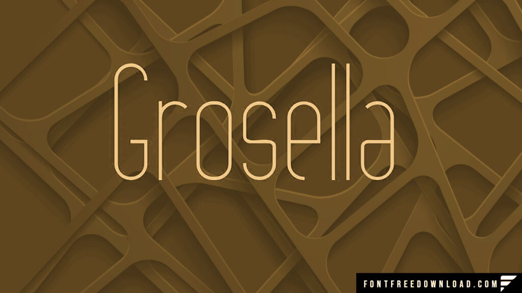 Brands Embracing Grosella Font