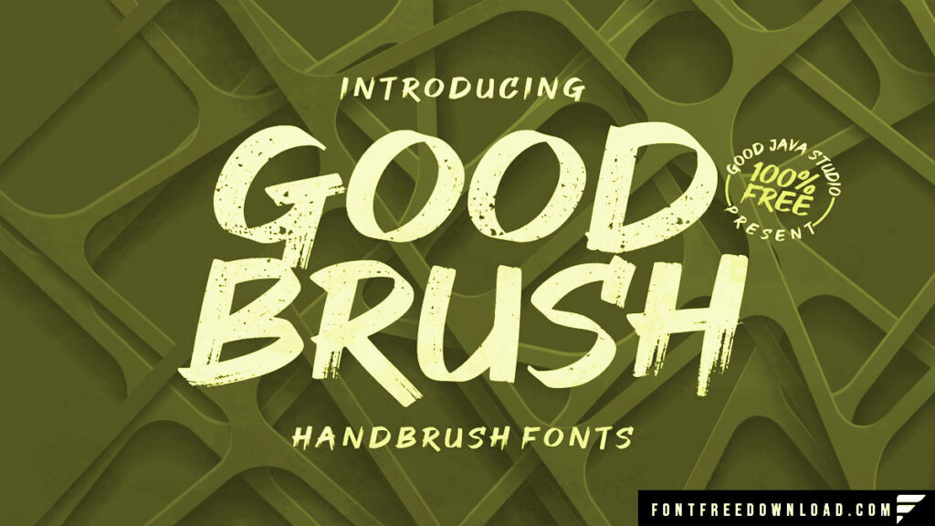 Brush Font Collection
