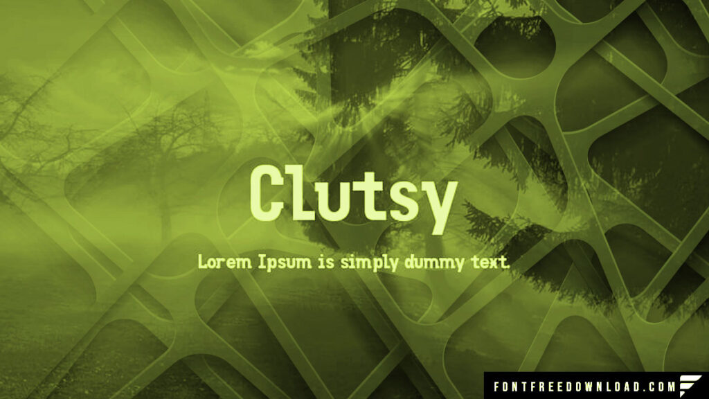 Clutsy Font Free Download