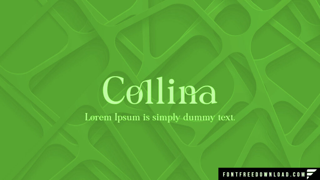 Collina Font Free Download