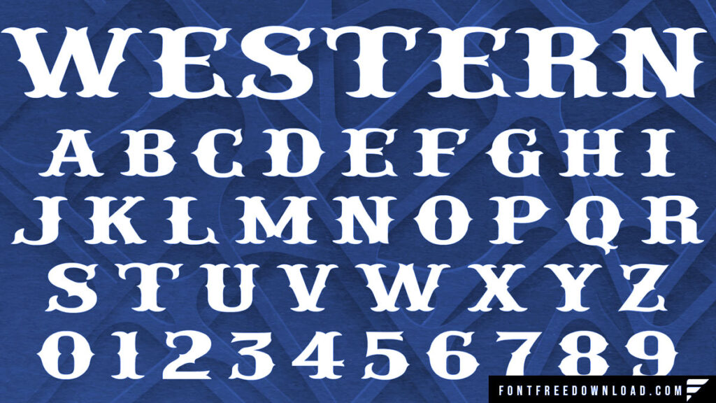 Country Western Font Free Download