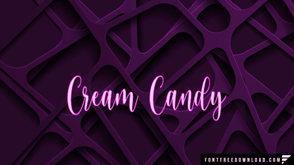 Cream Candy Font Free Download