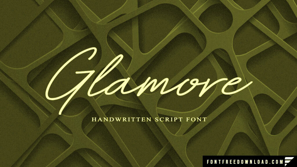 Discover Further Details About Glamore Font