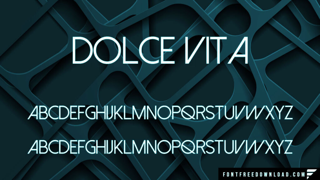 Dolce Vita Font Free Download