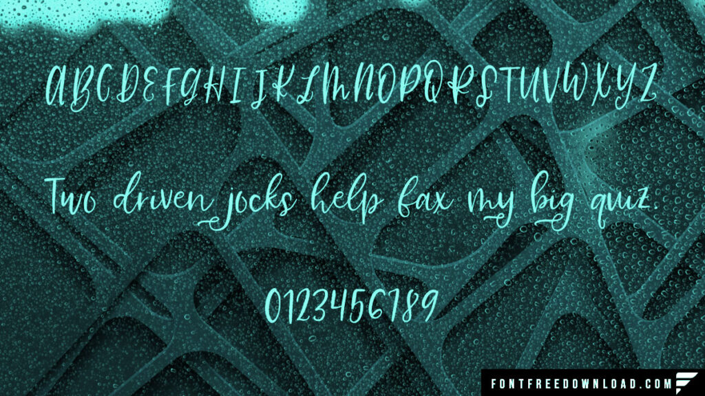 Farmhouse Country Rustic Font View