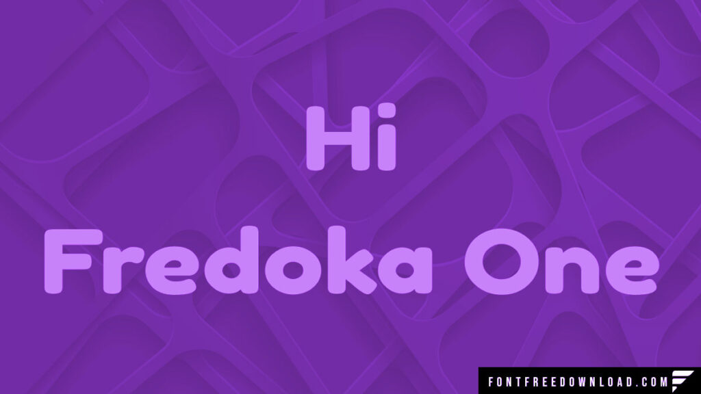 Fredoka One Font Free Download TTF