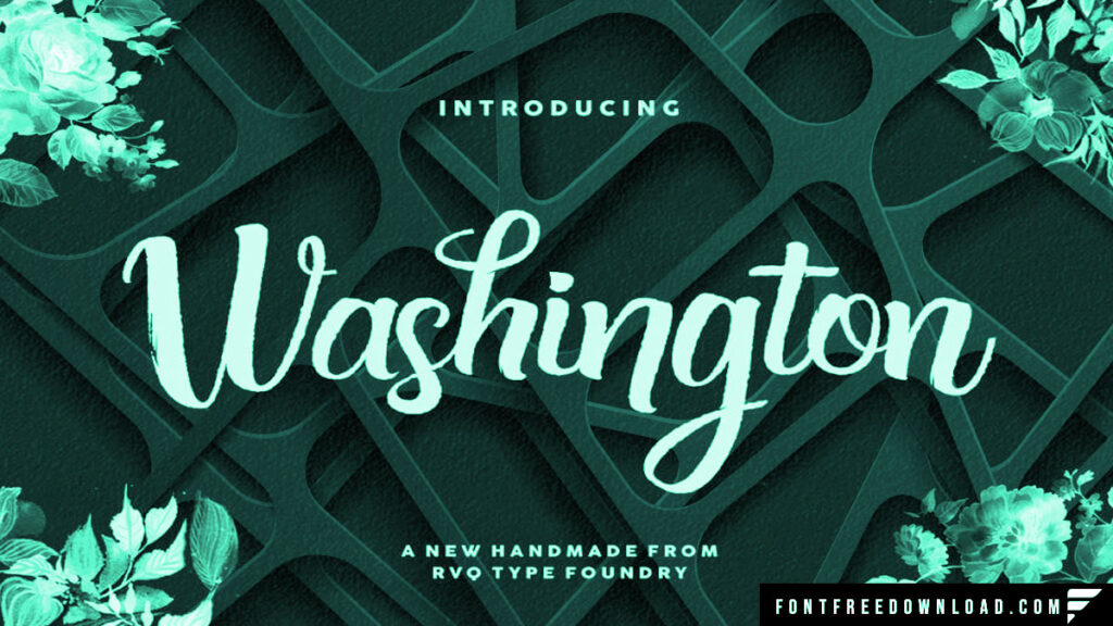 Free Download: Washington Basketball Font