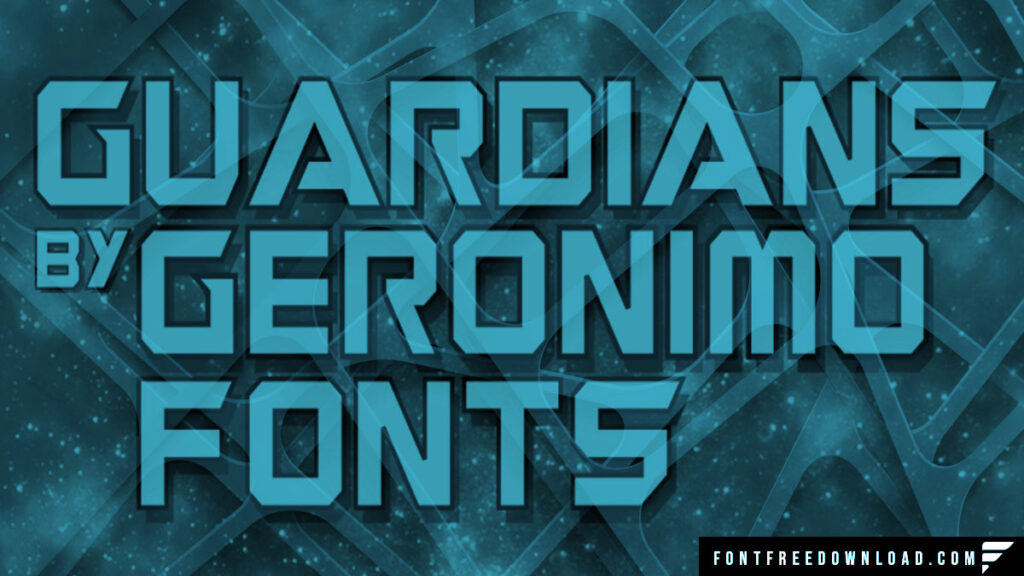 Guardians Of The Galaxy Font Family Free Download