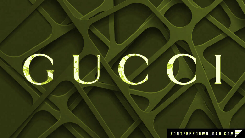 Gucci Font Free Download
