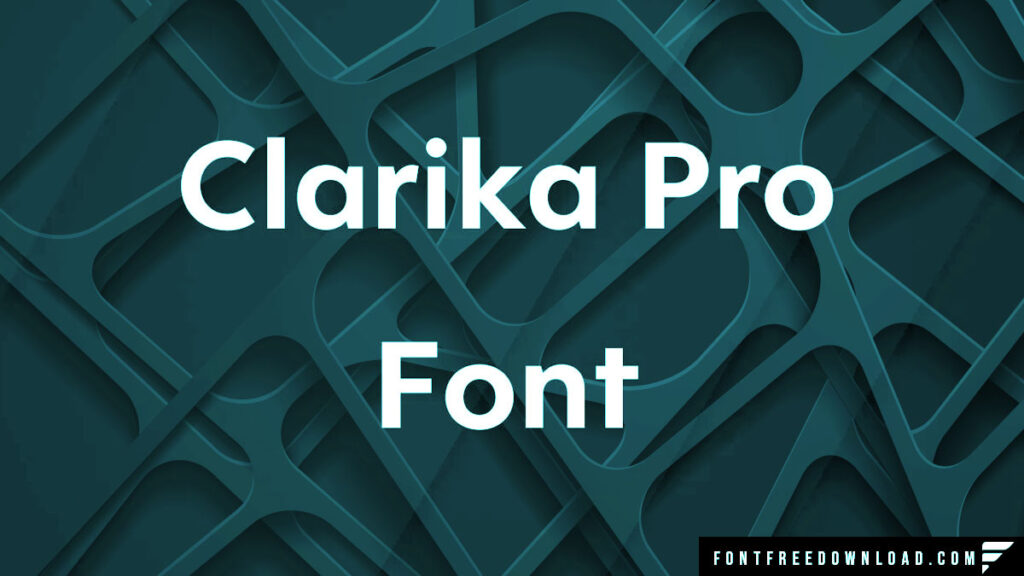 Larika Geometric Black Font Free Download
